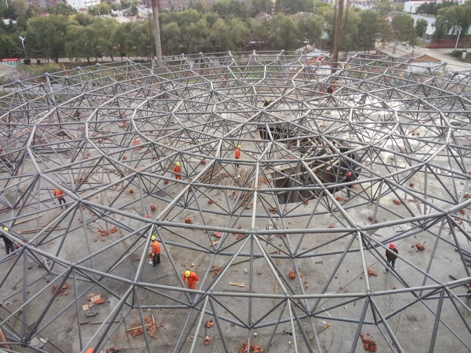 东阳全民健身中心网架